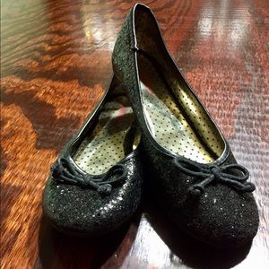 Sparkly flats